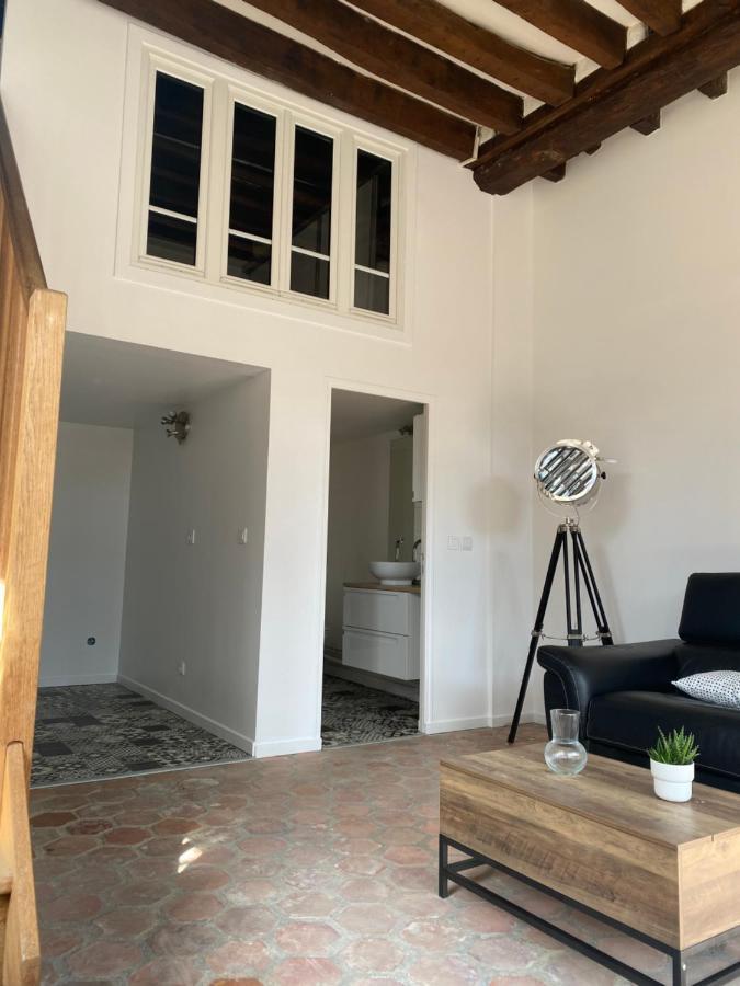 Studio Duplex Avec Spa Et Cour Privee Bonnelles Zewnętrze zdjęcie